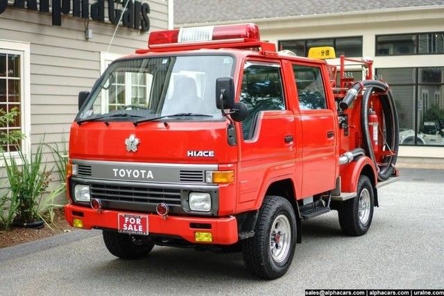 1993 Red Toyota HiAce Other