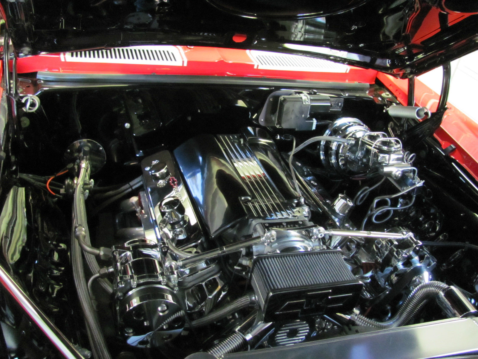 1969 Red Chevrolet Camaro Coupe