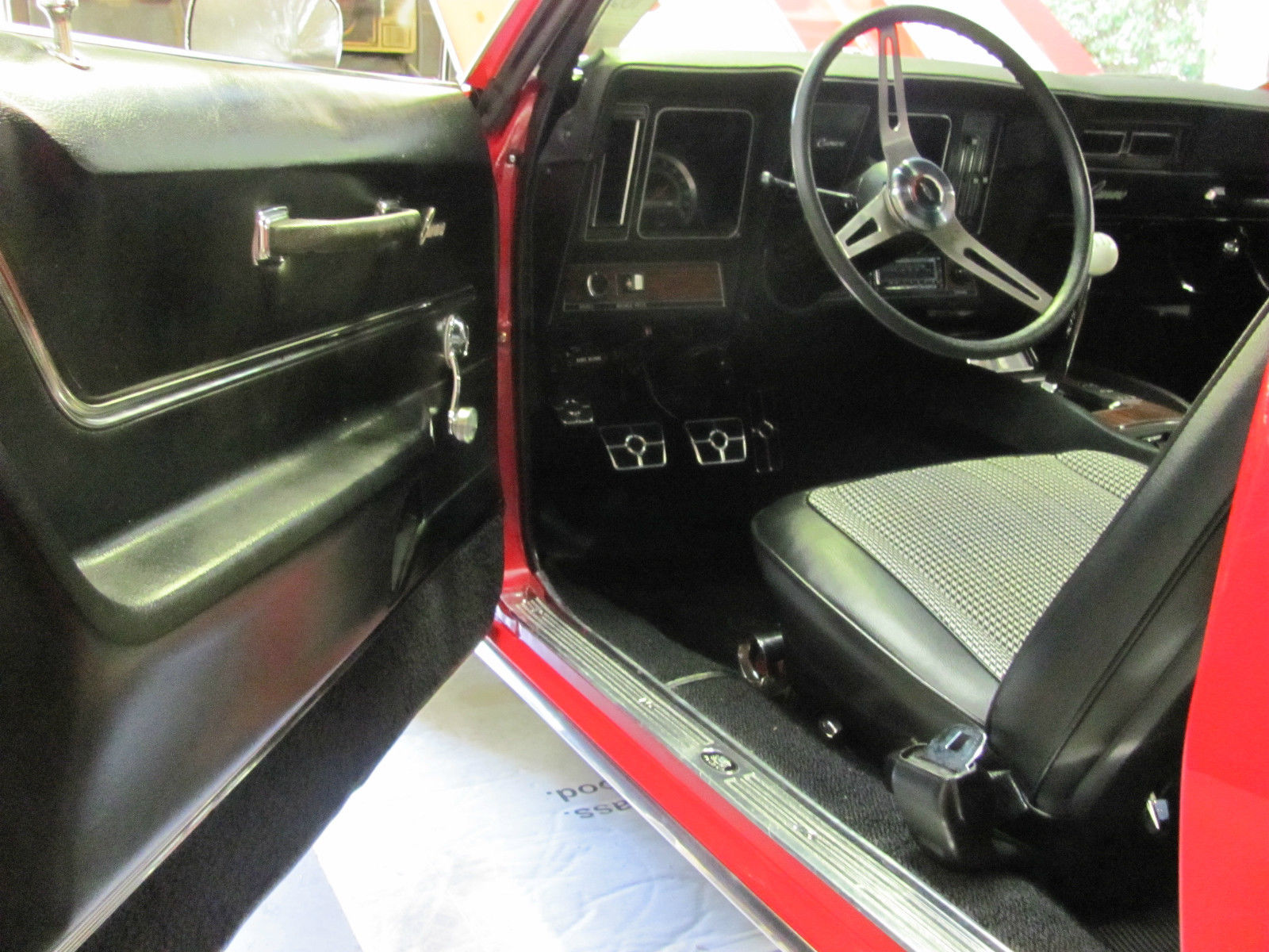 1969 Red Chevrolet Camaro Coupe