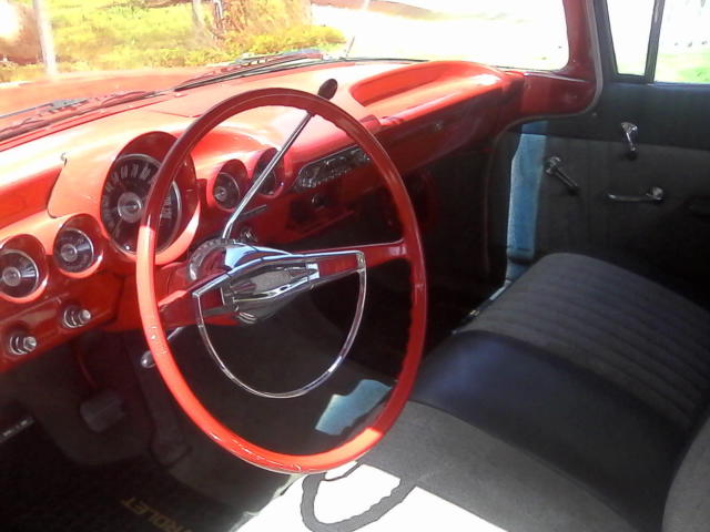 1960 red Chevrolet El Camino