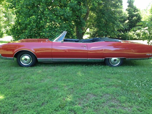 1967 Red Oldsmobile Ninety-Eight Convertible