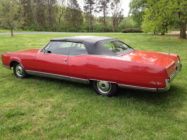 1967 Red Oldsmobile Ninety-Eight Convertible