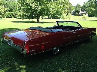 1967 Red Oldsmobile Ninety-Eight Convertible