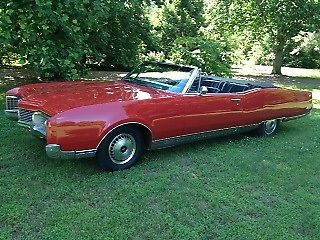 1967 Red Oldsmobile Ninety-Eight Convertible