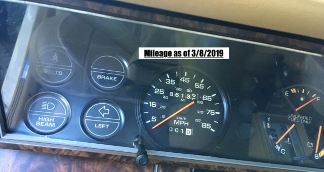 1986 Yellow Dodge 600 Convertible