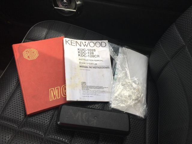 1980 Yellow MG MGB Convertible