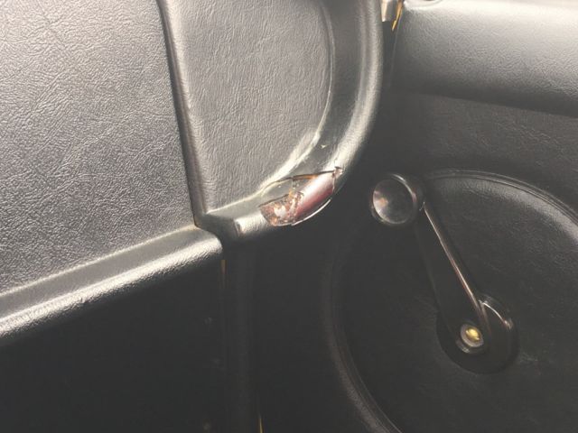 1980 Yellow MG MGB Convertible