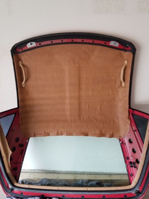 1991 Red Mercedes-Benz 300SL Convertible