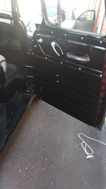 1957 Black Chevrolet Pickup