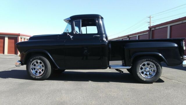 1957 Black Chevrolet Pickup