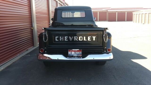 1957 Black Chevrolet Pickup