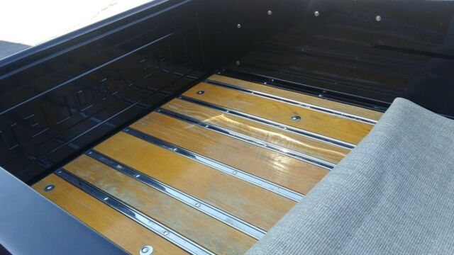 1957 Black Chevrolet Pickup