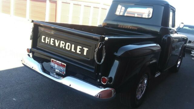 1957 Black Chevrolet Pickup