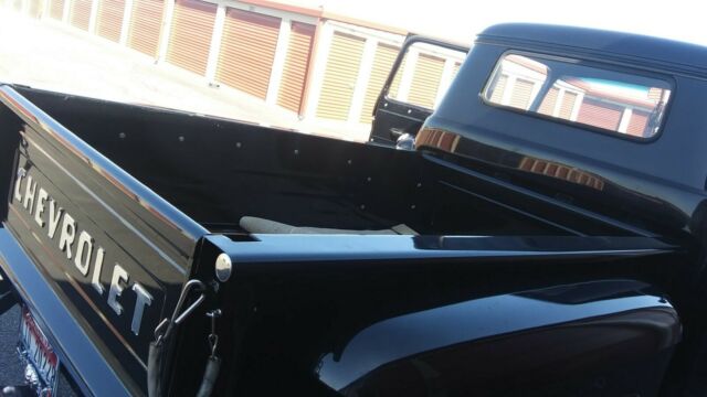 1957 Black Chevrolet Pickup