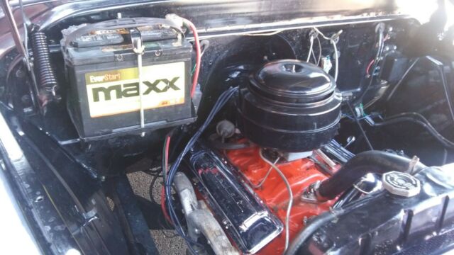 1957 Black Chevrolet Pickup