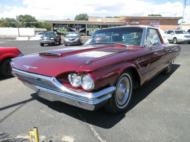 1965 Burgundy Ford Thunderbird Coupe