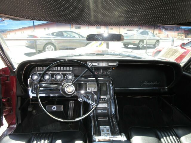 1965 Burgundy Ford Thunderbird Coupe