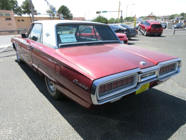 1965 Burgundy Ford Thunderbird Coupe