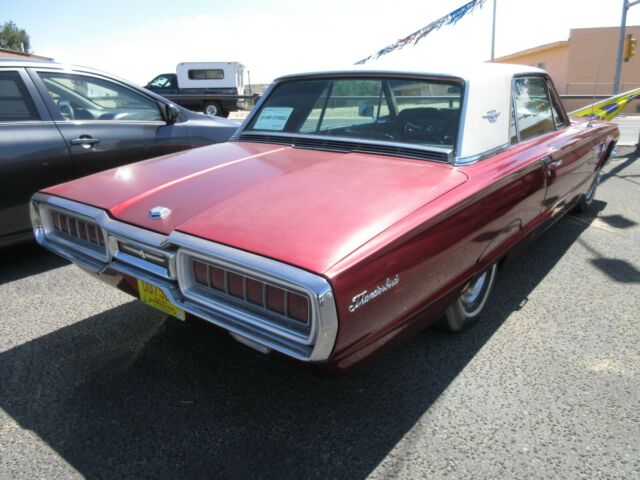 1965 Burgundy Ford Thunderbird Coupe