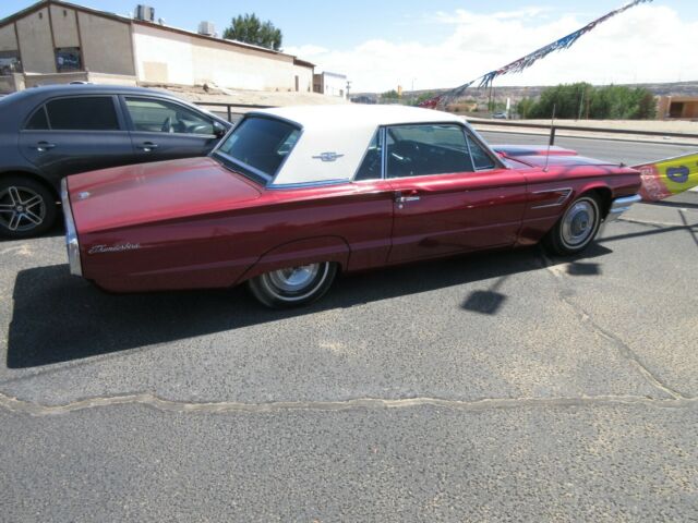 1965 Burgundy Ford Thunderbird Coupe