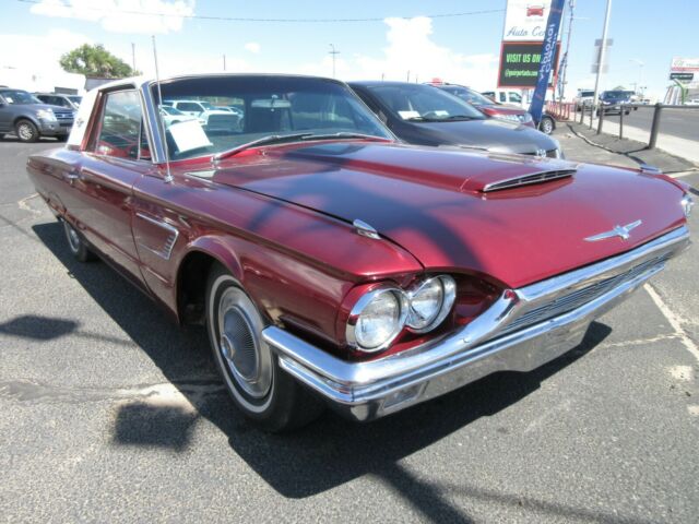1965 Burgundy Ford Thunderbird Coupe