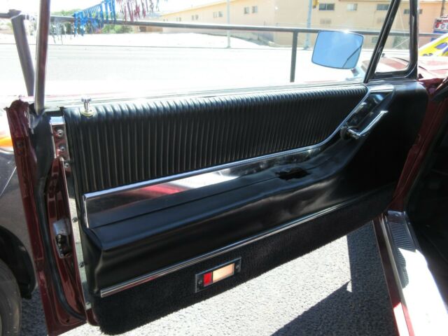 1965 Burgundy Ford Thunderbird Coupe