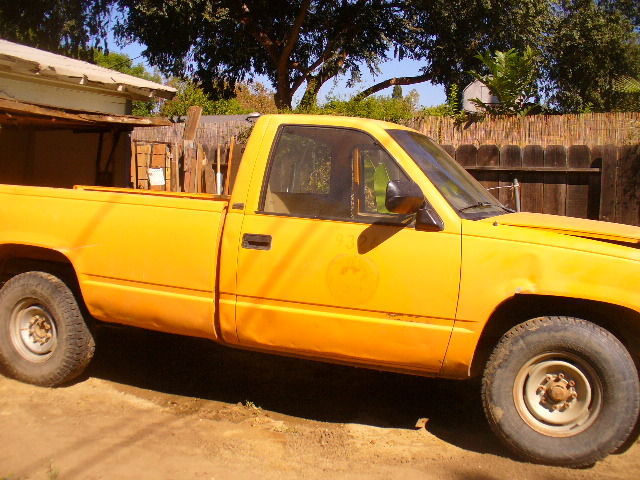 1991 Orange Chevrolet C/K Pickup 2500 Standard Cab Pickup