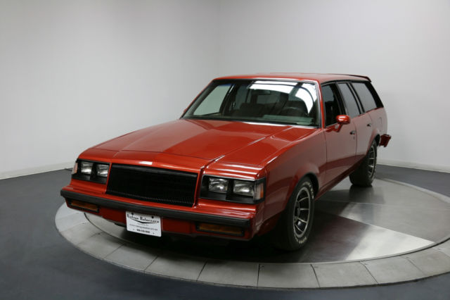 1983 Red Buick Regal Estate Wagon Wagon