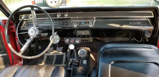 1966 Red Chevrolet Chevelle Coupe
