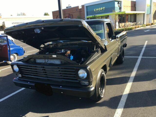 1967 Green Ford F-100 Standard Cab Pickup