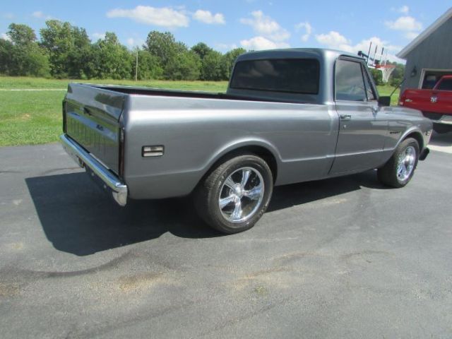 1972 GRAY Chevrolet C-10 REGULAR CAB SHORT BED