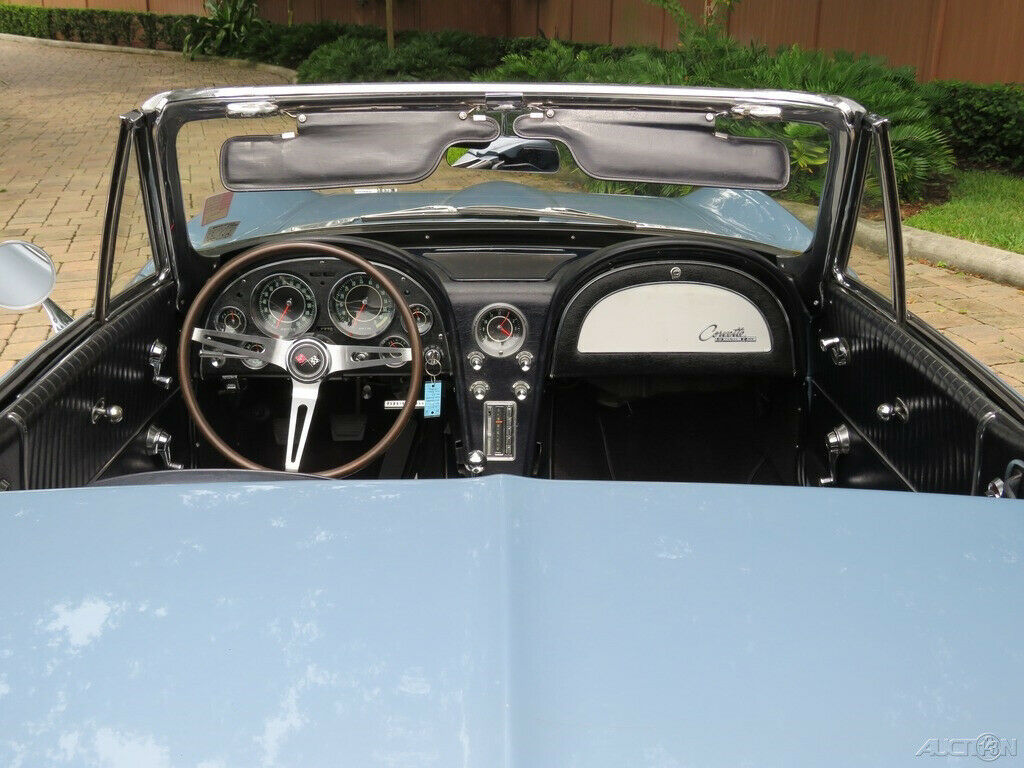 1964 Blue Chevrolet Corvette Convertible
