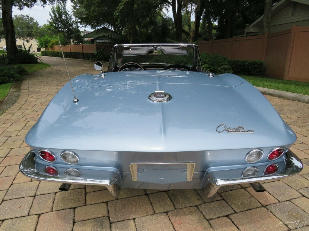 1964 Blue Chevrolet Corvette Convertible