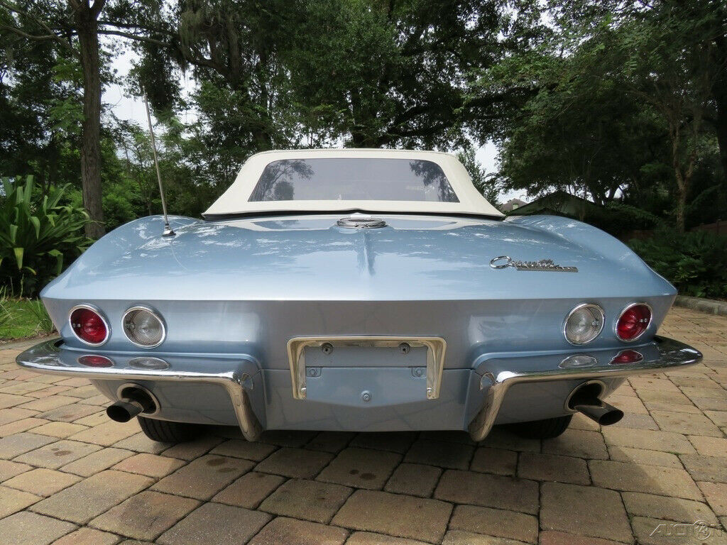 1964 Blue Chevrolet Corvette Convertible