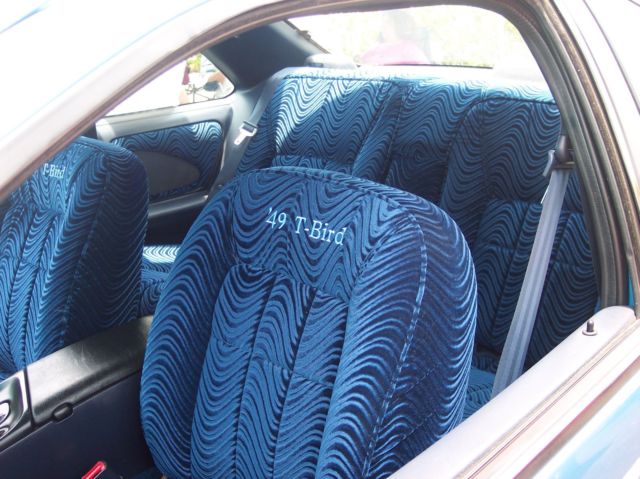 1949 Blue Ford Thunderbird Coupe