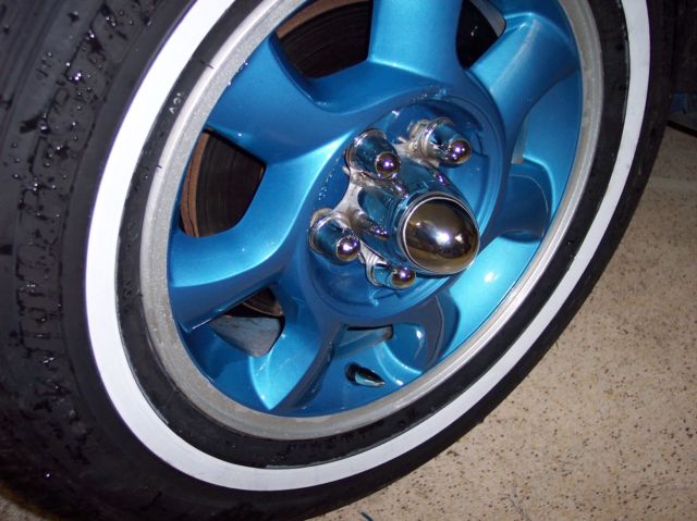 1949 Blue Ford Thunderbird Coupe