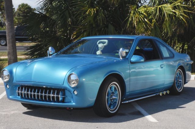 1949 Blue Ford Thunderbird Coupe