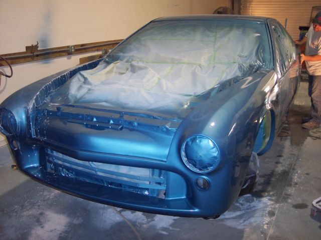 1949 Blue Ford Thunderbird Coupe
