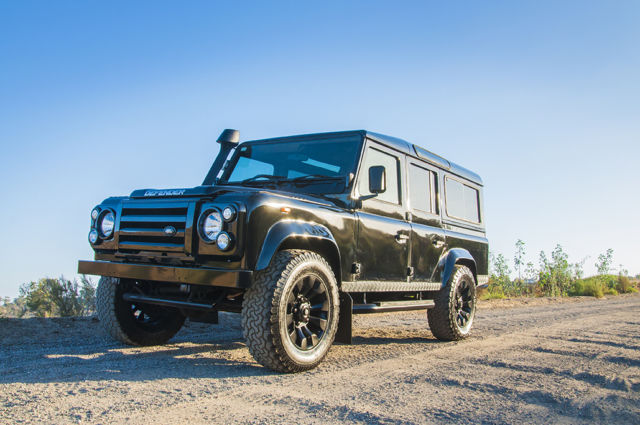 1989 Black Land Rover Defender SUV