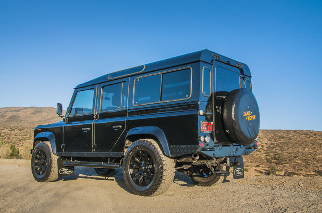1989 Black Land Rover Defender SUV