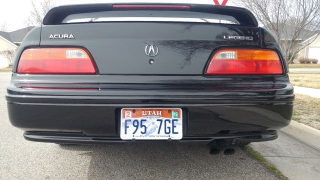 1993 Black Acura Legend Coupe