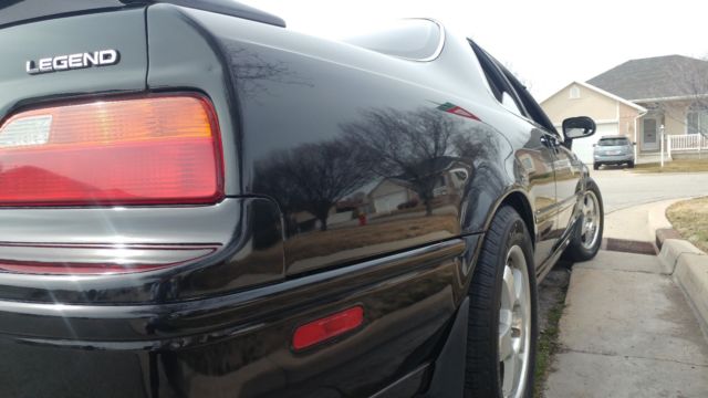 1993 Black Acura Legend Coupe