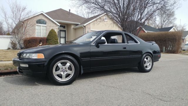 1993 Black Acura Legend Coupe