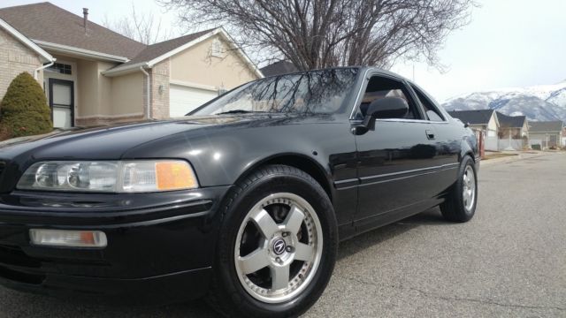 1993 Black Acura Legend Coupe