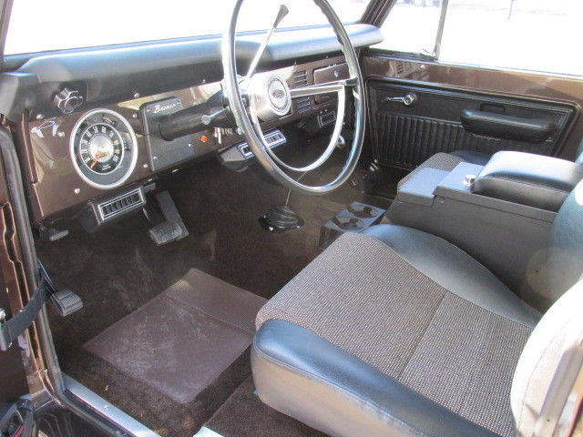 1972 Brown Ford Bronco SUV