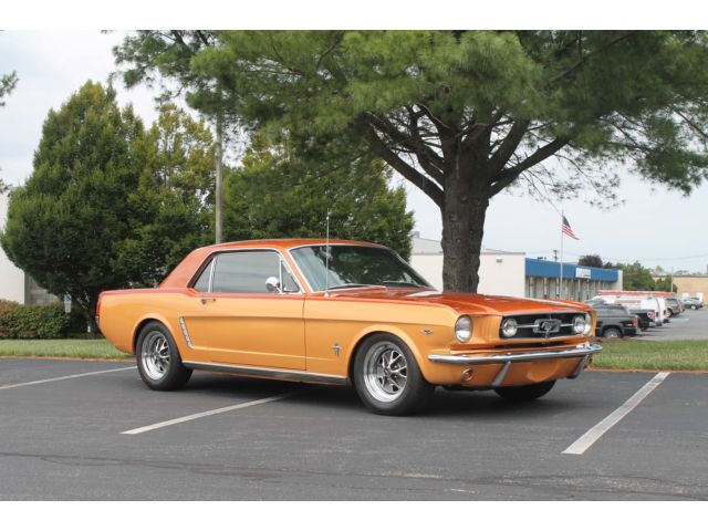 1965 Gold Ford Mustang Coupe
