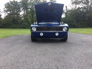 1968 Blue Pontiac Firebird