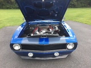 1968 Blue Pontiac Firebird