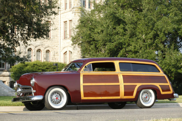 1949 Burgundy Ford Other Wagon