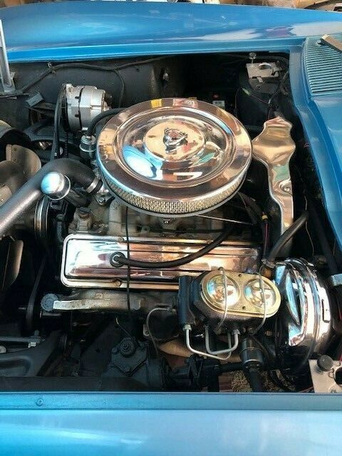 1964 Blue Chevrolet Corvette Coupe